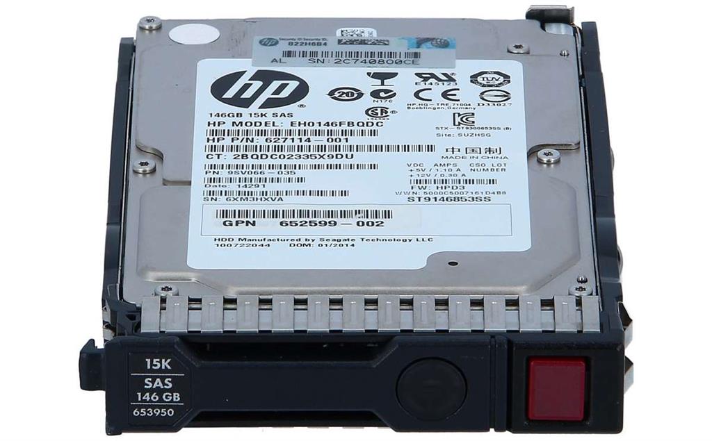 هارد سرور اچ پی 146GB SAS 6G Enterprise 15K SFF HP 146GB SAS 6G 15K SFF Hard Drive